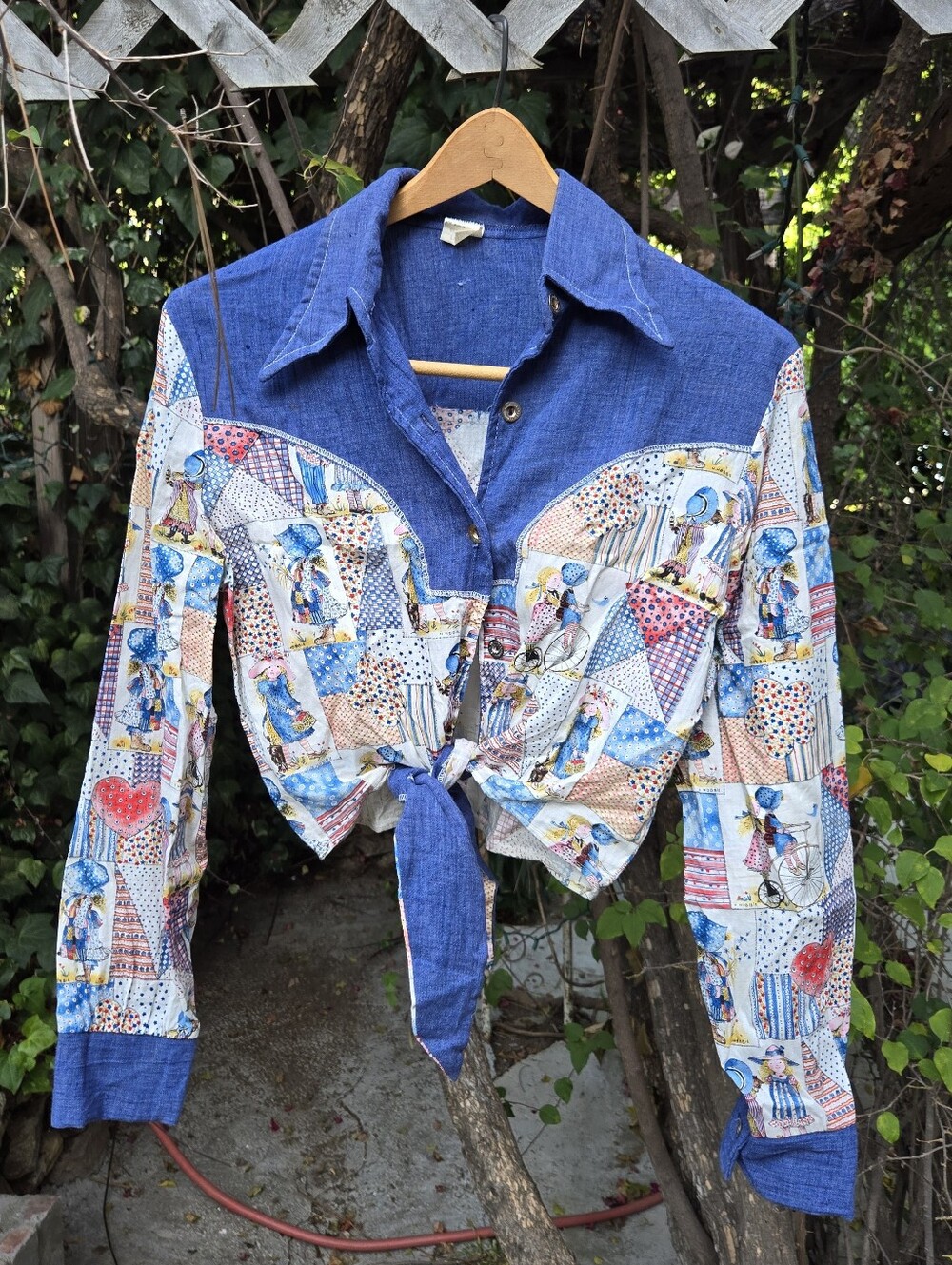 Vintage 70s Holly Hobbie Shirt M L